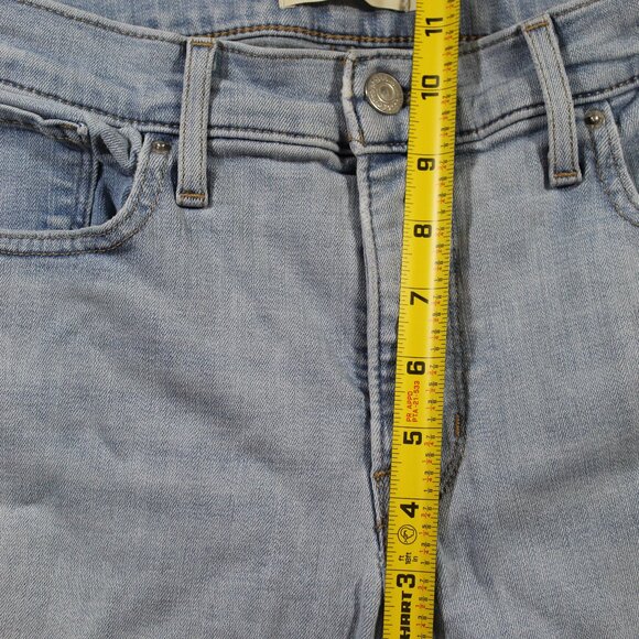 Levi's 311 Size 313x0 Shaping Skinny Light Blue Jeans - Picture 5 of 7